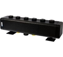 Стальной распределительный коллектор STOUT 3 отопительных контура, в теплоизоляции DN 32 SDG-0016-005003