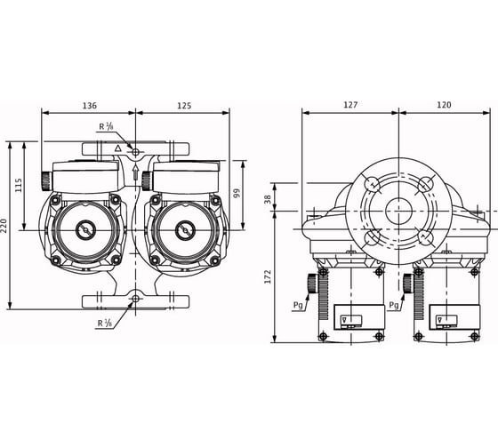Насос Wilo TOP-SD 32/7 EM PN6/10 2048326