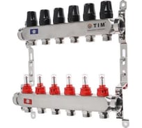 Коллекторная группа TIM с расходомерами из нержавеющей стали на 6 выходов 1x3/4 772774