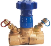 Ручной балансировочный клапан Cimberio 3/4" обычн. латунь kvs=2,87 pn25 bb без изм. ниппелей RG008UB78B1FB6