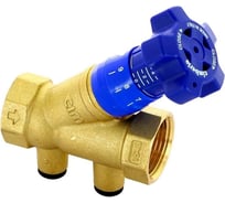 Ручной балансировочный клапан Cimberio 1 1/2" обычн. латунь kvs=25,12 pn25 bb без изм. ниппелей RG008VJ4P2BOJB