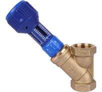 Ручной балансировочный клапан Cimberio 1/2" обычн. латунь kvs=11,76 pn20 bb без изм. ниппелей RG008TBK5LUDGQ