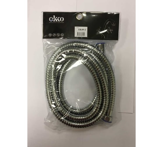 Шланг для душа Ekko 200 см., хром EK49-2 1