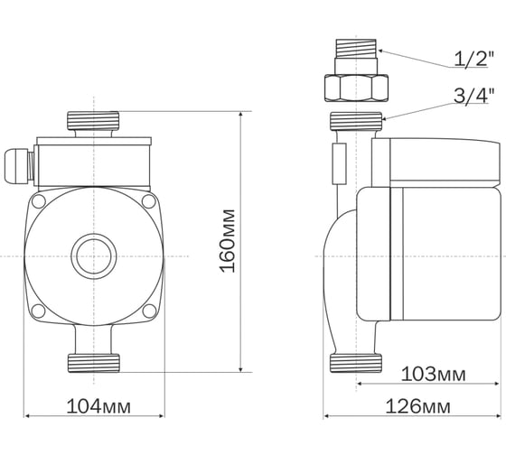 Насос AQUARIO Ac 159-160A 5159