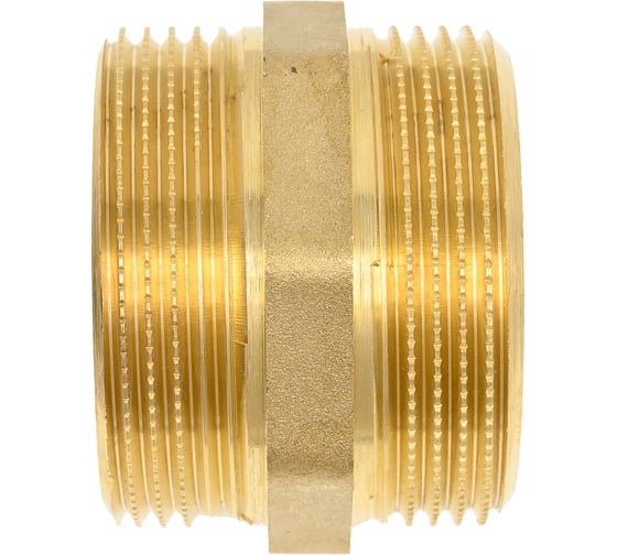 Ниппель LD PRIDE 1 1/2'' нар/нар, латунь 552862