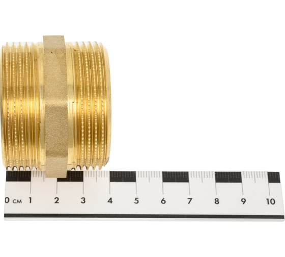 Ниппель LD PRIDE 1 1/2'' нар/нар, латунь 552862