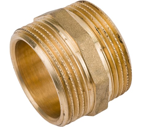 Ниппель LD PRIDE 1 1/4'' нар/нар, латунь 552621