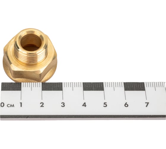Переходник LD PRIDE 1/2'' - 3/8" вн/нар, латунь 552622