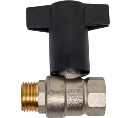 Шаровой кран LD PRIDE 1/2'' вн/нар, т-рукоятка 552742