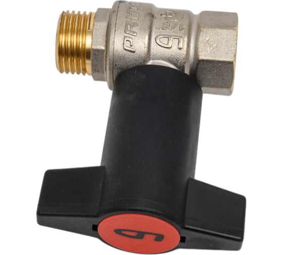 Шаровой кран LD PRIDE 1/2'' вн/нар, т-рукоятка 552742