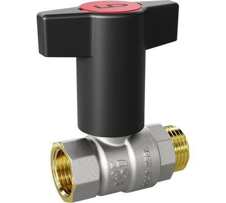 Шаровой кран LD PRIDE 3/4' вн/нар, т-рукоятка 552744