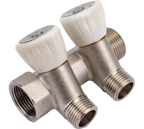 Коллектор с регулировочными вентилями Royal Thermo 3/4х1/2, 2 выхода НС-1042922