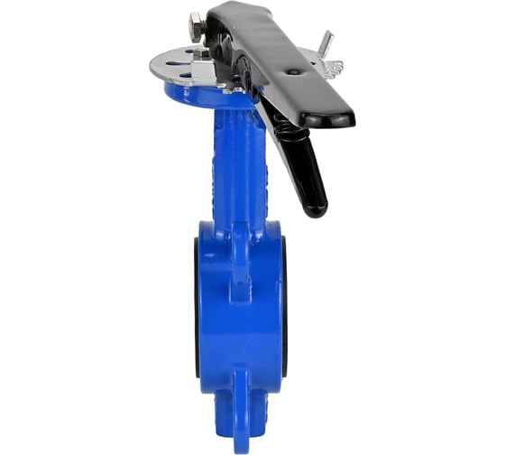 Дисковый поворотный затвор DN.ru WCB-316l-VITON Ду150 Ру16 с рукояткой D050-06601