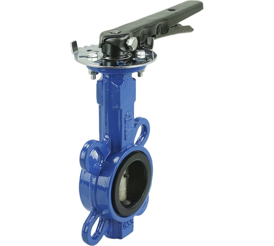Дисковый поворотный затвор DN.ru GGG50-GGG40-EPDM Ду50 Ру16 с рукояткой D050-08305