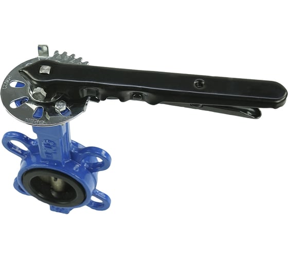 Дисковый поворотный затвор DN.ru GGG50-GGG40-EPDM Ду50 Ру16 с рукояткой D050-08305