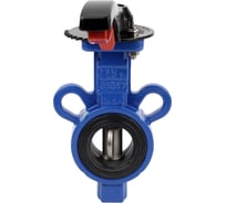 Дисковый поворотный затвор DN.ru AL-316l-EPDM Ду25 Ру16 с рукояткой D050-10464