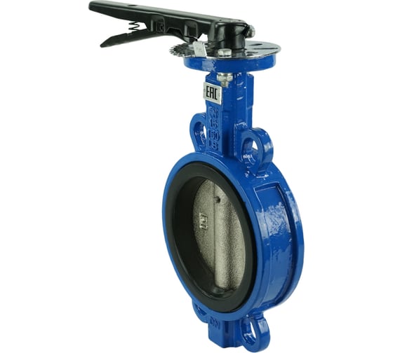 Дисковый поворотный затвор DN.ru GGG50-GGG40-EPDM Ду300 Ру16 с рукояткой D050-08313