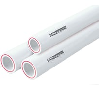 Полипропиленовая труба Millennium армированная стекловолокном 32x5,4 pn25 (длина 4м) 41290