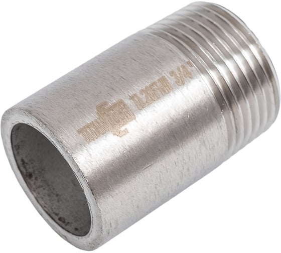 Приварной нержавеющий ниппель (полусгон) TITAN LOCK нар. резьба, DN20, TL20HRT