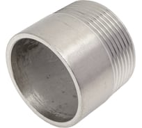 Приварной нержавеющий ниппель (полусгон) TITAN LOCK нар. резьба, DN40, TL40HRT