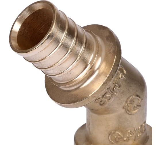 Аксиальный угольник для труб из сшитого полиэтилена STOUT 45 гр 32 SFA-0031-000032 RG008S7FQBFTV2