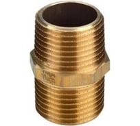 Ниппель VIEGA с обоюдной НР 1/4 латунь 103316