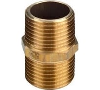 Ниппель VIEGA с обоюдной НР 3/8 латунь 102050