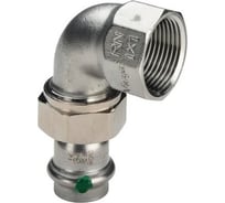 Переходной элемент Viega 90 Sanpress inox, с SC-Contur 18x1/2 437305