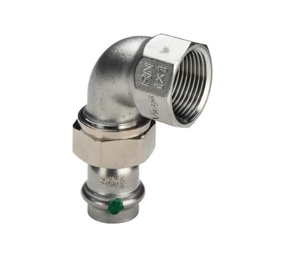 Переходной элемент Viega 90 Sanpress inox, с SC-Contur 18x1/2 437305