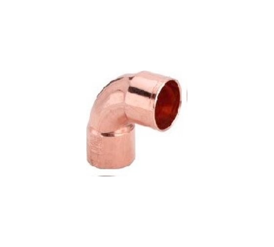 Угольник VIEGA 90, DN 15x12, под пайку, медь 116897 1