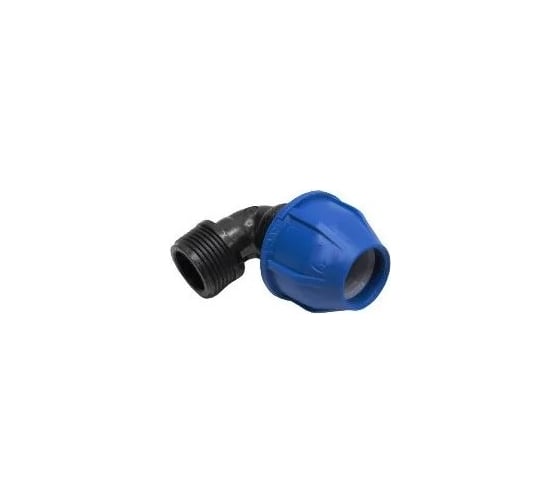 Отвод Rvc ПНД наружная резьба 50x2 15389
