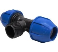 Тройник Rvc ПНД наружная резьба 50x1 1/4 15376