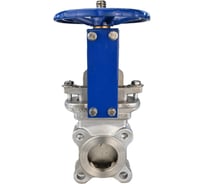 Задвижка шиберная DN.ru SS316-SS316-EPDM-1W-W Ду300 Ру10 со штурвалом и выдвижным штоком D040-05742