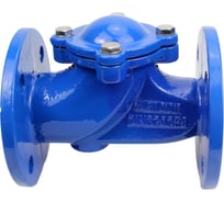 Клапан обратный шаровой DN.ru GGG50-GGG50-БНК-бс Ду40 Ру16 фланцевый, чугунный D100-02449