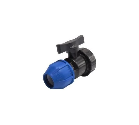 Кран Rvc ПНД 63x2 внутренняя резьба 15395