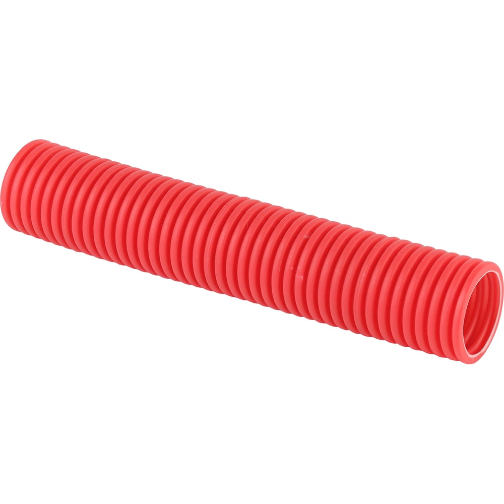 Гофрированная труба Рувинил 40 мм ПНД красная для МПТ пешель 15 м ...