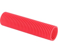 Гофрированная труба Рувинил 50 мм ПНД красная для МПТ пешель 15 м 25000К