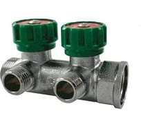 Регулируемый коллектор под евроконус Millennium 2 выхода 3/4" х1/2" 44990