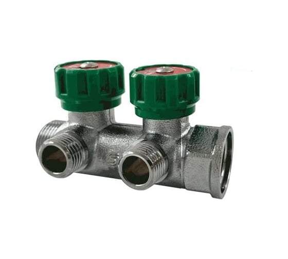 Регулируемый коллектор под евроконус Millennium 2 выхода 3/4" х1/2" 44990
