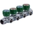 Регулируемый коллектор под евроконус Millennium 4 выхода 3/4"х1/2" 44992 2