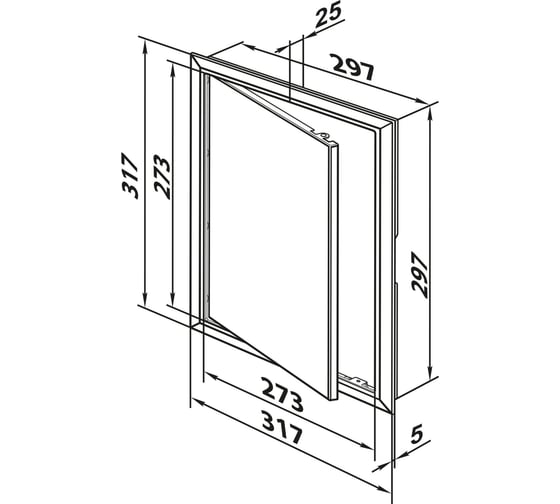 Дверца Zernberg porta 3030 10205851