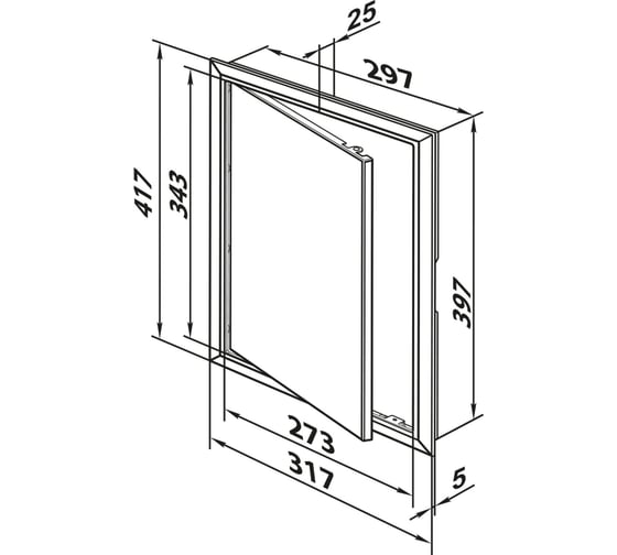 Дверца Zernberg porta 3040 10205841