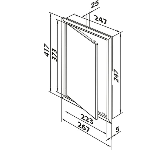 Дверца Zernberg porta 2540 10205831