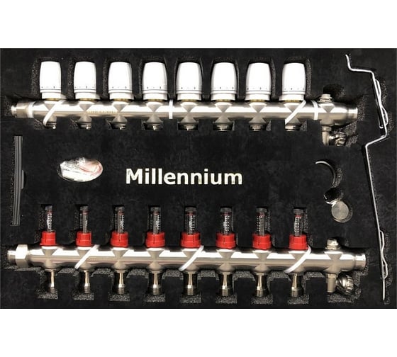 Коллекторная группа Millennium 1'', 4 выхода, с расходомерами 25459