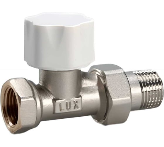Кран для радиатора Millennium 1/2", прямой, верхний, под термоголовку 45141