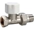 Кран для радиатора Millennium 1/2", прямой, верхний, под термоголовку 45141 2