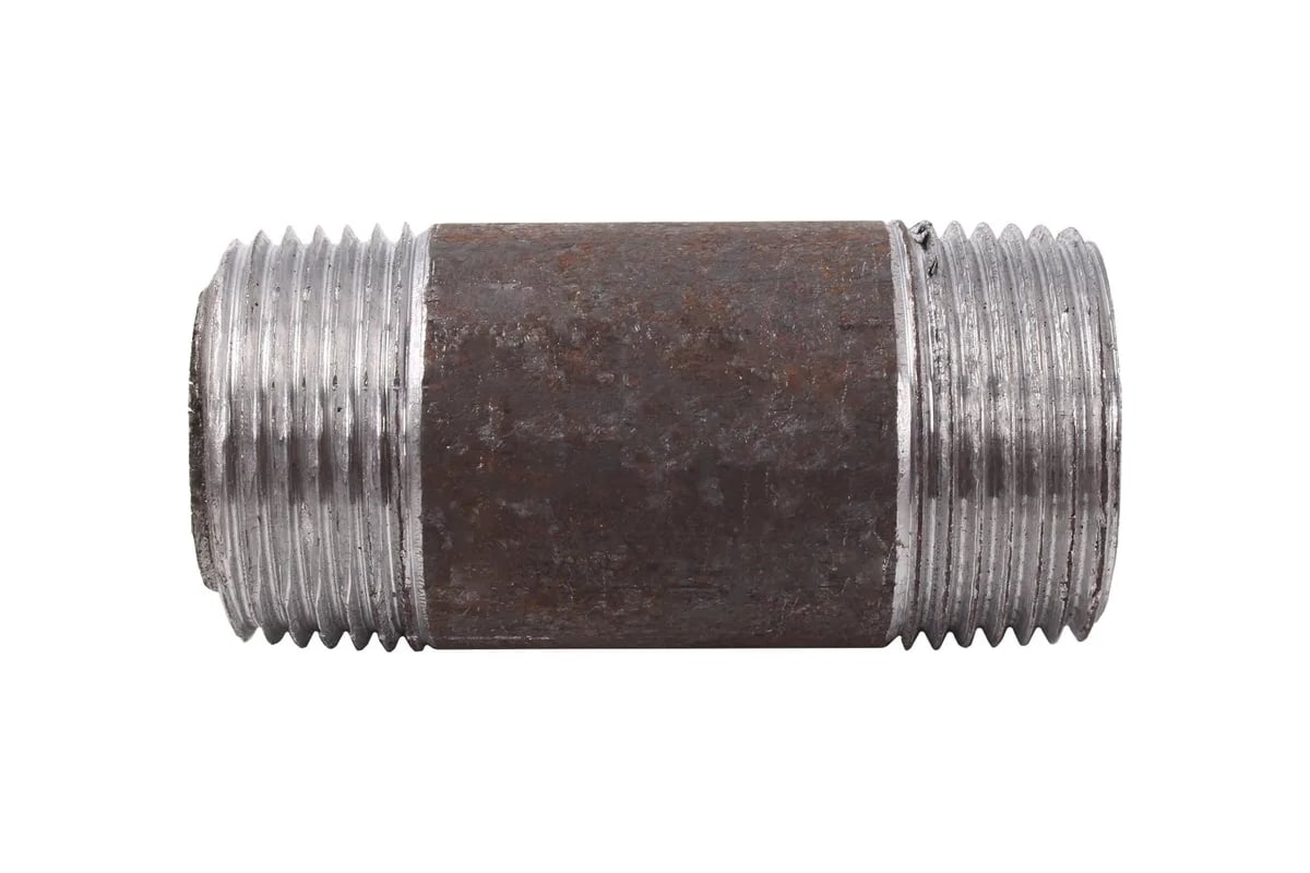 Стальной бочонок МЕТАЛЛСЕРВИС оцинкованный, ду15, l=55 мм, из труб по ...