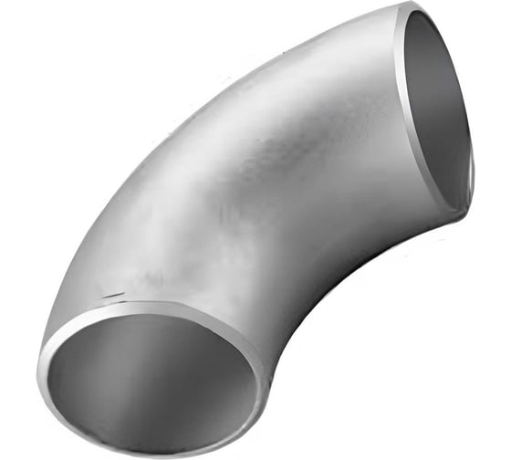 Стальной отвод МЕТАЛЛСЕРВИС крутоизогнутый, оцинкованный, дн33.5x2.3-2.8 (ду25), шов исп1, под приварку 1211483