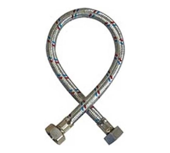 Шланг/подводка воды YATO нержавеющая оплеткаØ1/2″-3/8″60см 71830 1