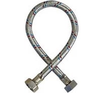 Шланг/подводка воды YATO нержавеющая оплетка Ø3/8″ 80см 71837